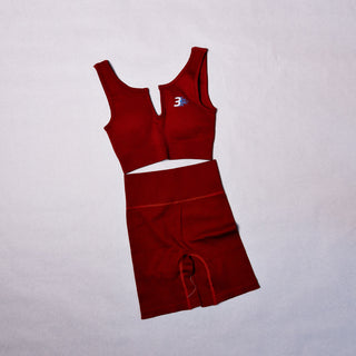 Third Wind Performance Ribbed Fitness Top