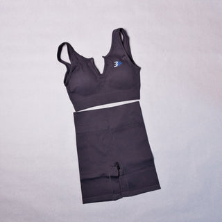 Third Wind Performance Ribbed Biker Shorts