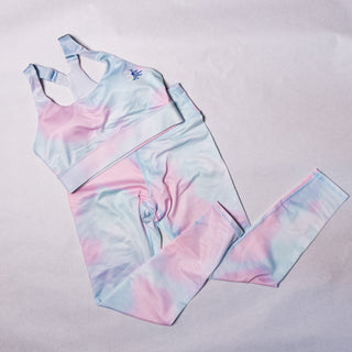 Third Wind Performance Cotton Candy Compression Leggings Set