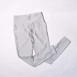 Third Wind Performance Bubble Leggings Gray