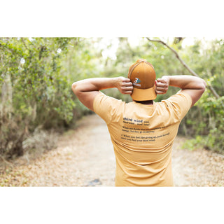 Third Wind Performance Classic Definition T-Shirt Caramel w/ Motto on Back