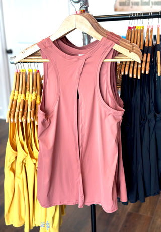 Third Wind Performance Open Back Tank